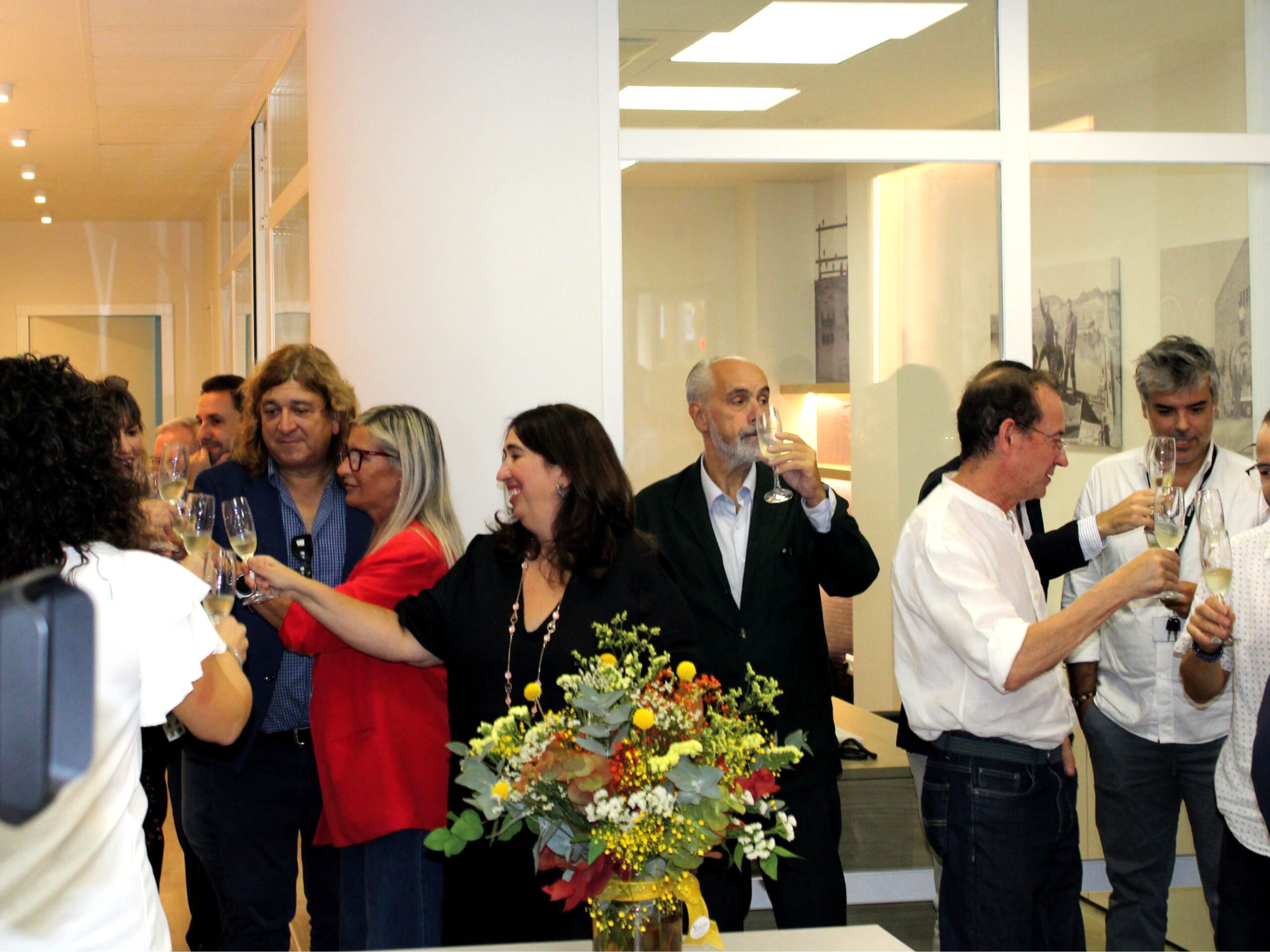 Brindis d'inauguració