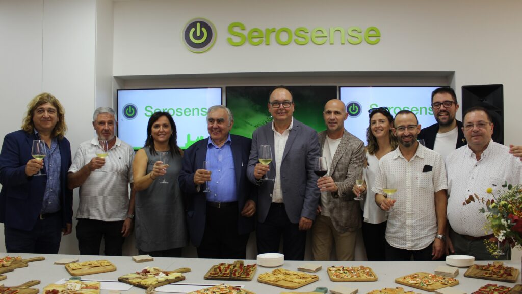 Los alcaldes de la comarca del Baix Segre donde Serosense suministra fibra óptica